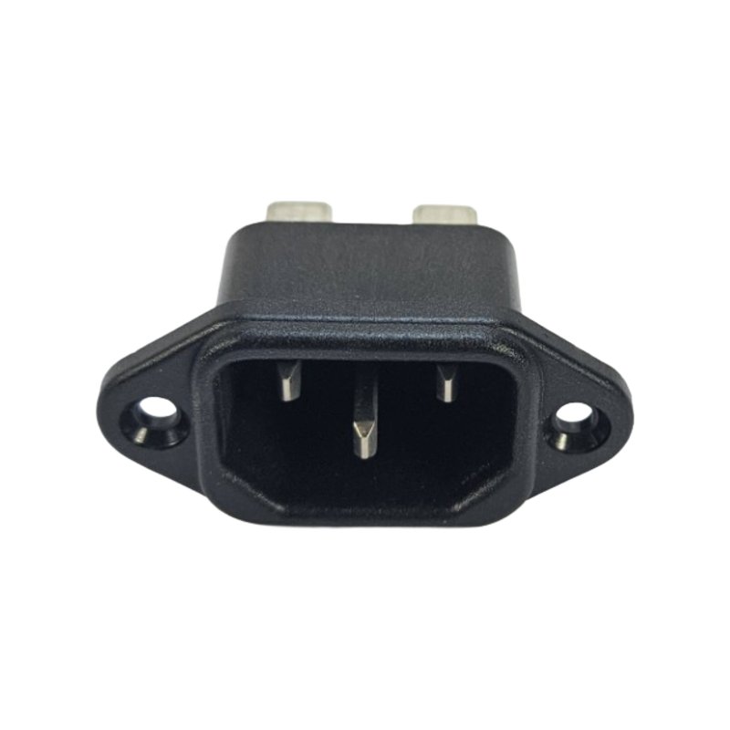 Apparat chassiskontakt 220V 3 pol han