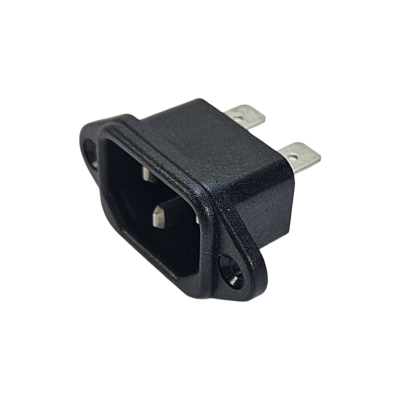 Apparat chassiskontakt 220V 3 pol han