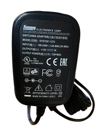 Mipro PSU til MTG-100-C4, 230V - Output 12V 1A