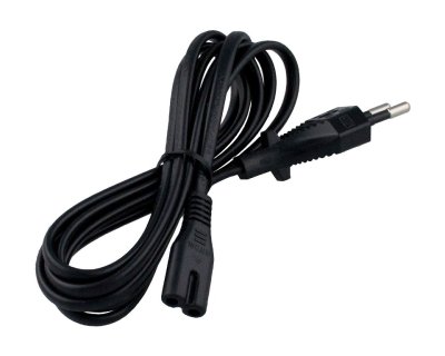 Powerkabel Euro han til mini Euro hun 1,8 meter