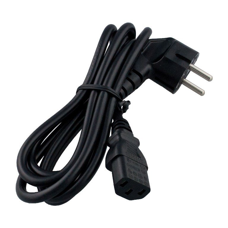 Powerkabel Schuko han>Euro hun 1,8 meter