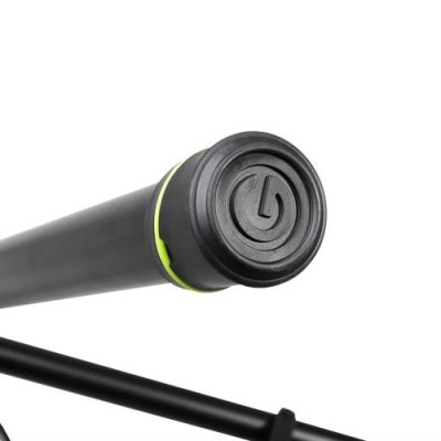Gravity h�gtalarstativ Alu, Svart lackerad