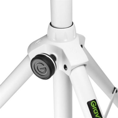 Gravity h�jttaler stativ Alu, Hvid lakeret