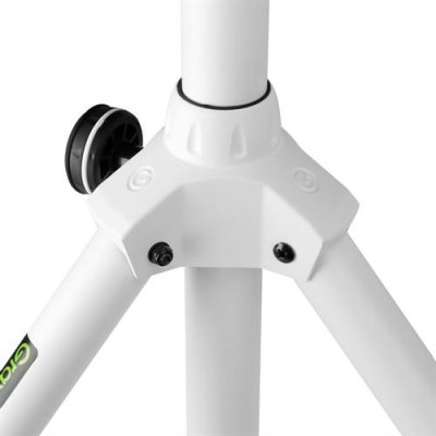 Gravity h�jttalerstativ Alu, Hvid lakeret