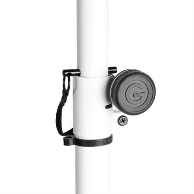 Gravity h�jttaler stativ Alu, Hvid lakeret