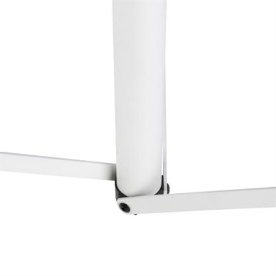 Gravity h�jttaler stativ Alu, Hvid lakeret