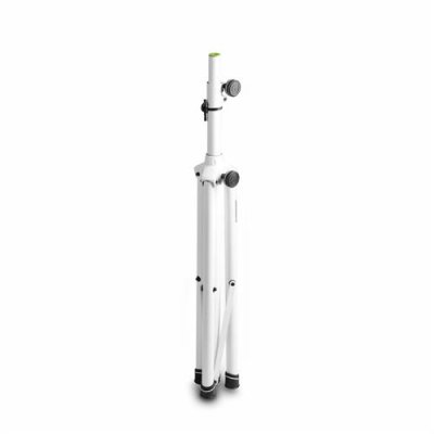 Gravity h�jttaler stativ Alu, Hvid lakeret