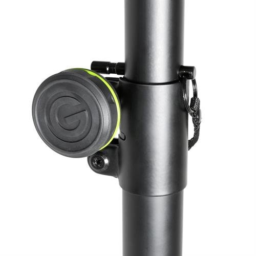 Gravity hjttaler stativ st m/taske Alu, Sort lakeret