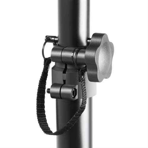 Hjttalerstativ, Sort Alu