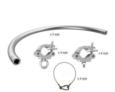 Global Truss Clusterring til 4 hjttalere =1,0 meter