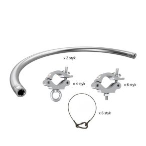 Global Truss Clusterring til 6 h�jttalere �=1,0 meter