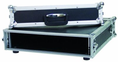 Flightcase rack 2 unit 40 cm dyb