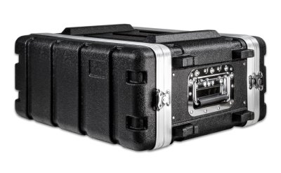 Flightcase rack ABS plast 4 enheter 30 cm djup