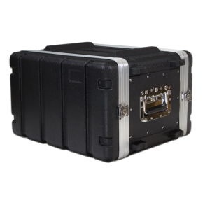 Flightcase rack ABS plast 6 enheter 30 cm djup