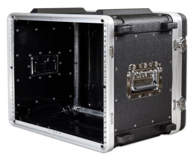 Flightcase rack ABS plast 8 enheter 30 cm djup
