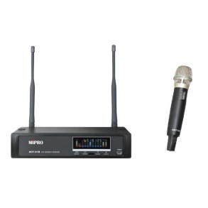 Mipro tr�dl�s mikrofons�t med h�ndholdt mikrofon 668 ~ 692 MHz