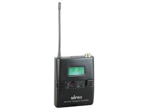Mipro mikrofon lommesender ACT52T frekv.8S = 823-831 MHz
