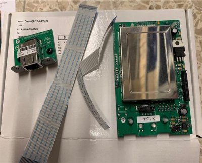 Mipro Dante-module til indbygning i ACT74N