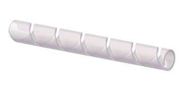 ProCab kabelsamler spiral transparent =20mm 5m