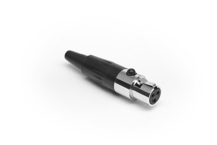 Amphenol XLR Mini hun kabel stik 3 Pole