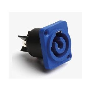 Amphenol power chassis han 3 pole, Bl�