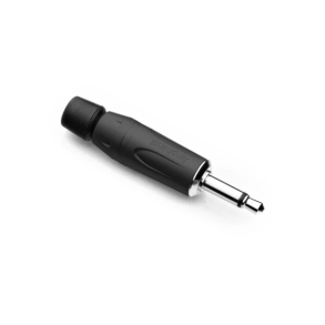 Ampenol 3.5mm minijack mono kabelstik, Sort