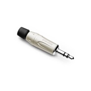 Amphenol 3P minijack kabelstik 3.5 mm, Blank