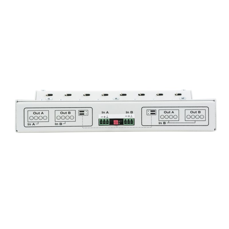 AudioPressBox gulvboks passiv audio stageboks 8 LINE/MIC Out