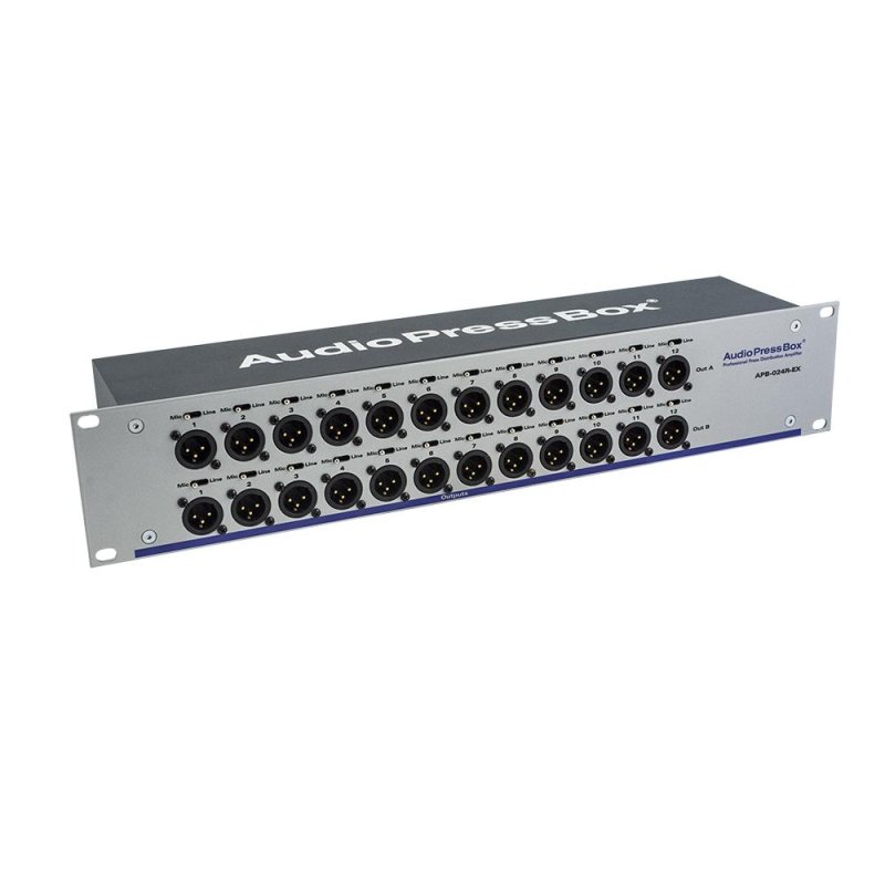 AudioPress Box 024 R-EX rackexpander 24 output