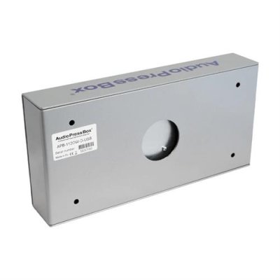 AudioPress Box on-wall Dante stageboks, 8 mic/line og 4 USB-c out