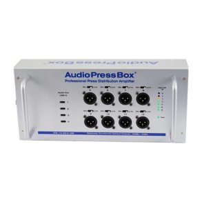 AudioPress Box Dante stageboks 8 line/mic og 4 USB-c out