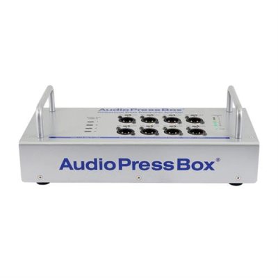 AudioPress Box Dante stageboks 8 line/mic og 4 USB-c out