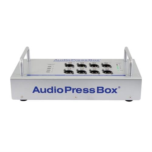 AudioPress Box Dante stageboks 8 line/mic og 4 USB-c out