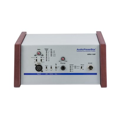 AudioPressBox batteridrevet audiosplitboks med 1 in og 16 line/mic out