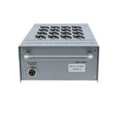 AudioPress stageboks 1 line in, 16 line/Mic out, 10 timers batteri