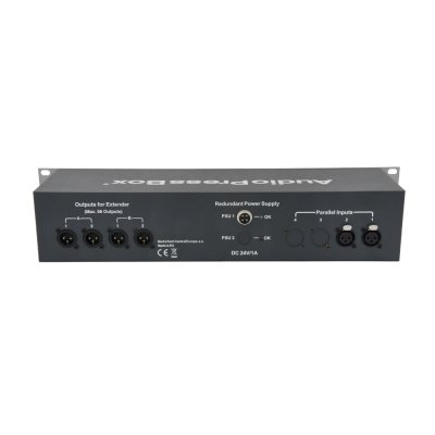AudioPressBox audiosplitter til rack 2 in og 8 mic/ine out, 