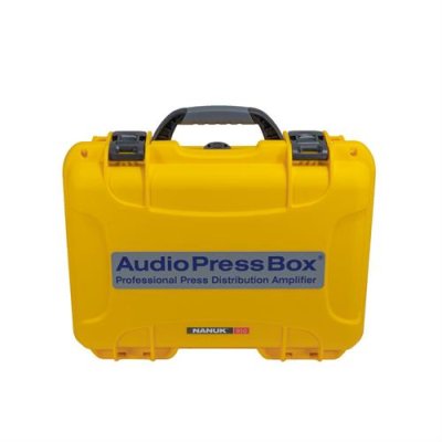 AudioPress Box 216 C-D Dante stageboks 1 Dante + 2 Mic in og 16 mic/line out, 20 timers batteri