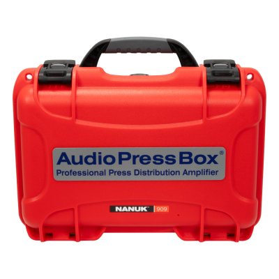 AudioPressBox audiosplit kuffert 2 mic/lin og 1 USB-c in og 8 mic/line + 4 x USB-c out