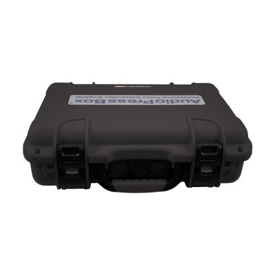 AudioPressBox audiosplit kuffert med 1 Dante 1 USB-c in og 16 mic/line og 4 USB c out