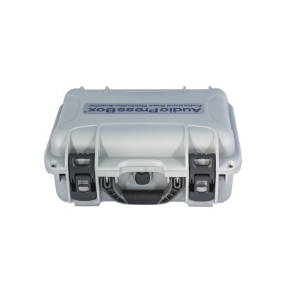 AudioPressBox audiosplit kuffert 4 in og 16 line/mic out, 10 timers batteri