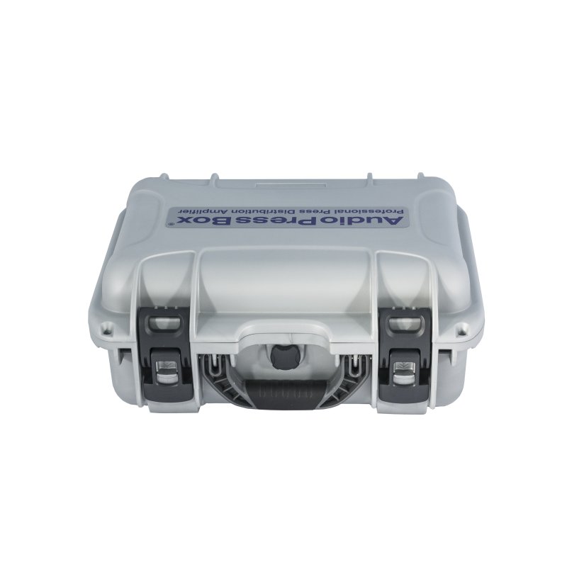 AudioPressBox audiosplit kuffert 4 in og 16 line/mic out, 10 timers batteri