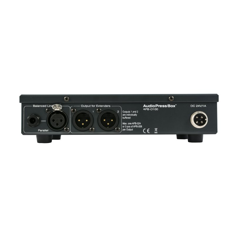 AudioPressBox expander splitboks 1 in og 2 expander udgange