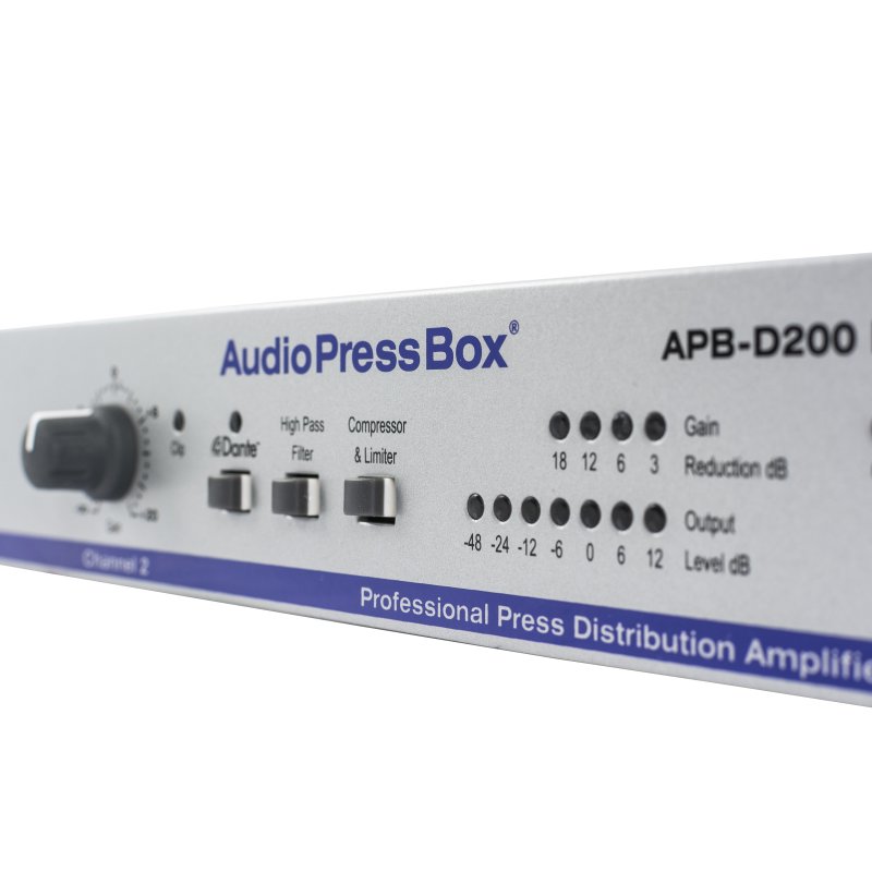 AudioPressBox expander boks 2 line og 1 Dane in og 4 expander out