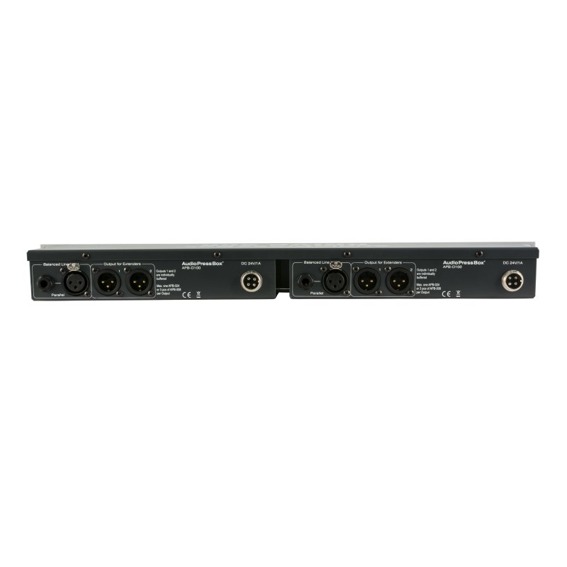 AudioPressBox expander boks 2 line-in og 4 expander out