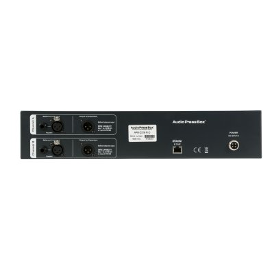 AudioPressBox 2 kanals audiosplitter til rack 2 mic/line + 2 Dante in og 16 mic/line out