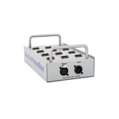 AudioPress Box stageboks 1 in og 12 out