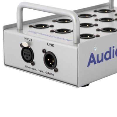 AudioPress Box stageboks 1 in og 12 out