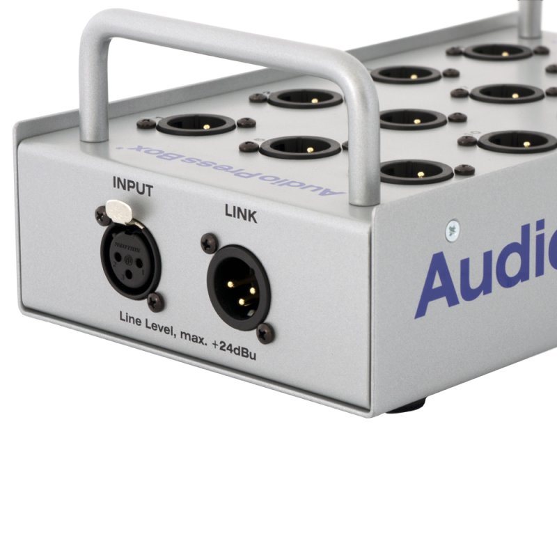 AudioPress Box stageboks 1 in og 12 out