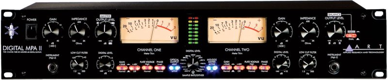 ART 2 kanals mikrofon forforstrker A/D, ADAT, AES/EBU SPDIF