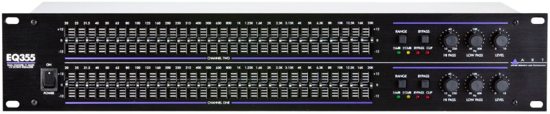 ART Grafisk Equalizer 2 x 31 bånd